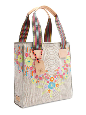 Consuela Style Embroidered Mack Sophie Classic Tote Bag
